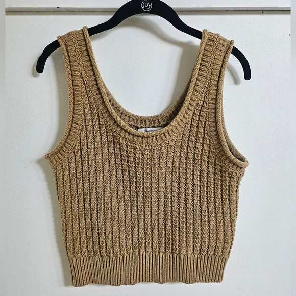 Madewell Textured-Stitch Sweater Tank - Picture 2 of 6